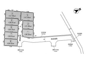 東大和市芋窪6丁目　全8区画　1号棟　建築条件無し