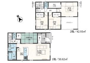 武蔵村山市残堀5丁目　全9棟　3号棟