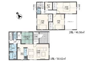 武蔵村山市残堀5丁目　全9棟　4号棟