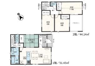 武蔵村山市残堀5丁目　全9棟　6号棟