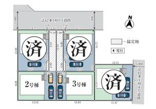 西多摩郡瑞穂町箱根ヶ崎　全5棟　2号棟