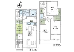 西多摩郡瑞穂町大字石畑字防ヶ谷戸　全5棟　3号棟