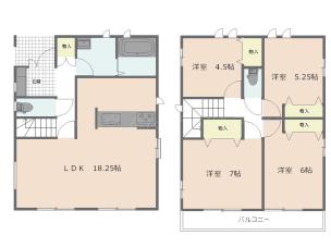 東大和市上北台3丁目　新築戸建　E号棟