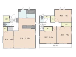 東大和市上北台3丁目　新築戸建　C号棟