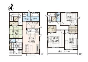 東大和市芋窪6丁目　全4棟　8号棟